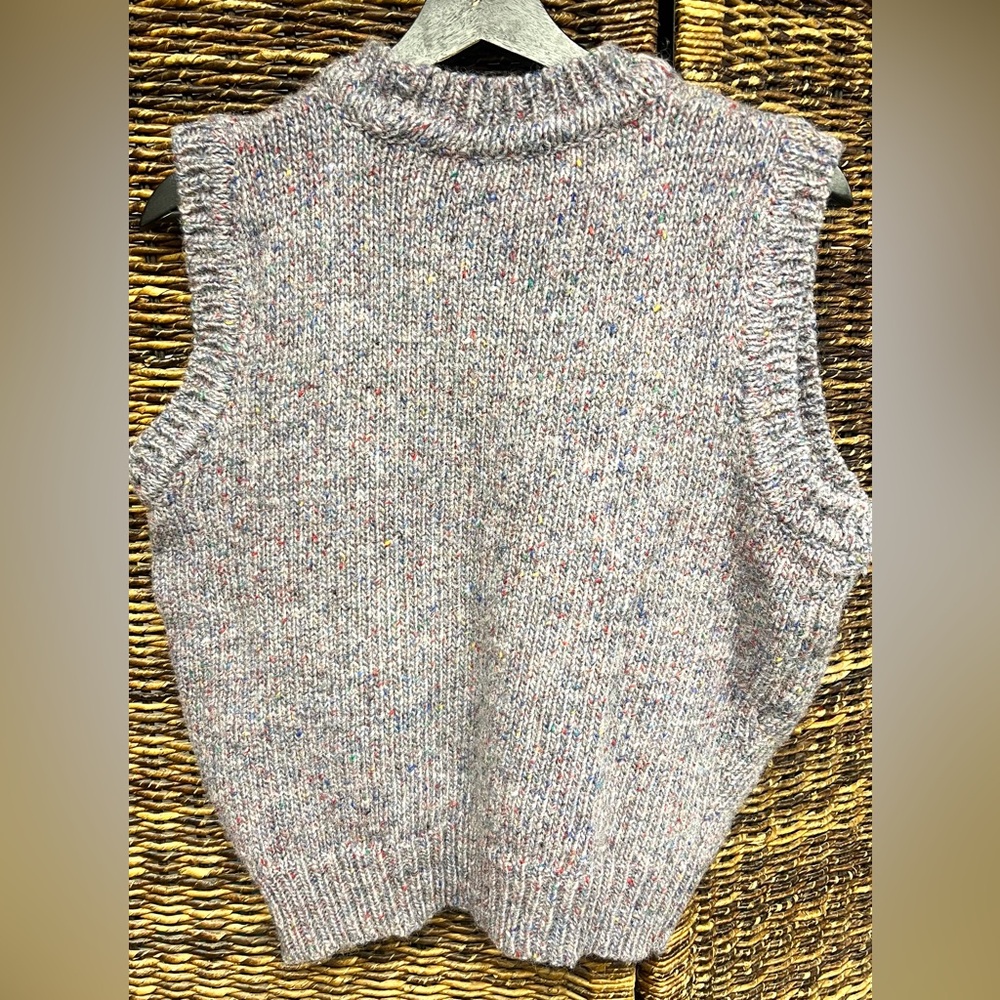 Rory Lynch-Multicolor Geometric Patterned Sleeveless Sweater, Estimated size:S - Picture 5 of 6